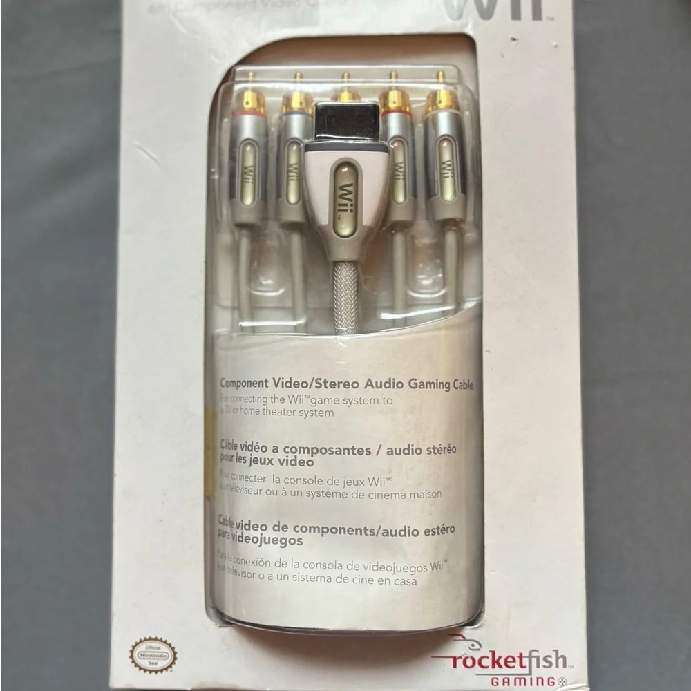 New In Package Wii cables